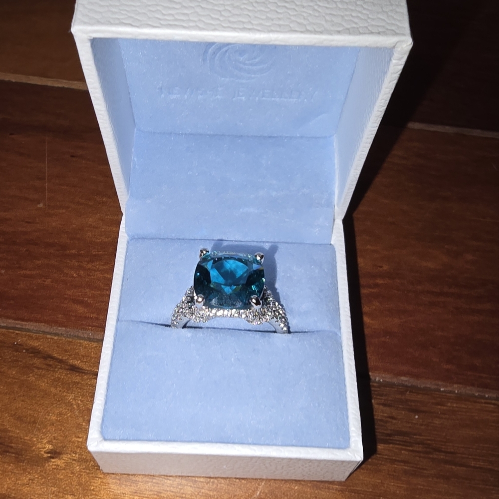 New Blue Topaz Ring